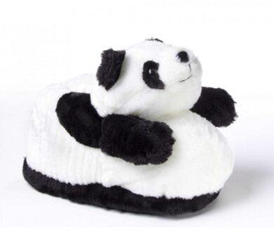 Kinder dieren sloffen / pantoffels panda S (34-36) - sloffen - kinderen Multikleur