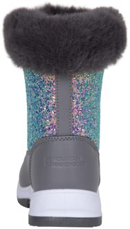 Kinder Fizz Neppy Bont Gevoerde Sneeuwlaarzen (Zilver) - EU 32 / UK 13