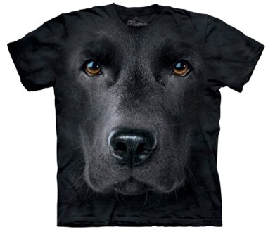 Kinder honden T-shirt zwarte Labrador 140-152 (l)