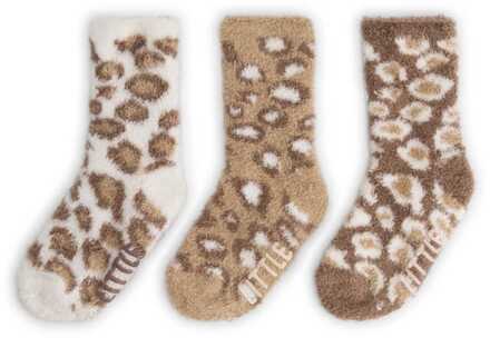 kinder huissokken 3 paar hartjes print