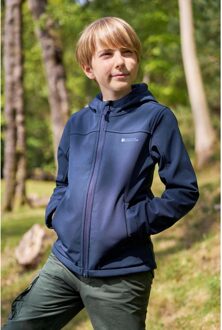Kinder/Kids Arctic Borg gevoerd softshell jack (Donkerblauw)