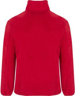 Kinder/kids artic fleecejas met volledige rits Rood - 92