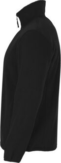 Kinder/kids artic fleecejas met volledige rits Zwart - 128