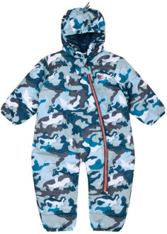 Kinder/kids bambino ii camo sneeuwpak Blauw - 80