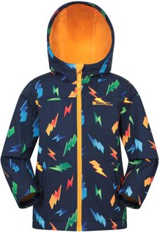 Kinder/Kids Exodus Bedrukt Waterafstotend Soft Shell Jasje (Helder geel)