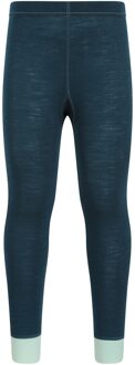 Kinder/Kids II Merino Wol Base Layer Broekje (Teal) Groenblauw - 2-3J / 92-98cm