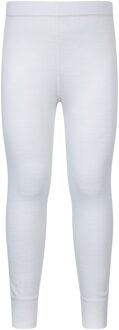 Kinder/Kids II Merino Wol Base Layer Broekje (Wit) - 7-8J / 122-128cm