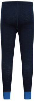 Kinder/Kids II Merino Wol Base Layer Broekje (ZWART/BLAUW)