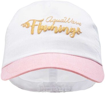 Kinder/kids jens flamingo baseball cap Roze - One size