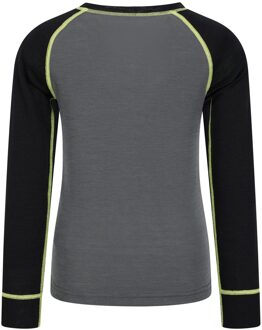 Kinder/Kids Merino II Base Layer Set (Legering) Donkergrijs