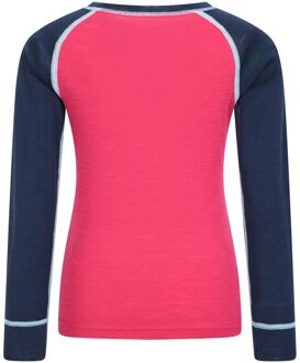 Kinder/Kids Merino II Base Layer Set (Paars) - 2-3J / 92-98cm