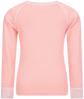 Kinder/Kids Merino II Ronde Hals Base Layer Top (Lichtroze) - 2-3J / 92-98cm