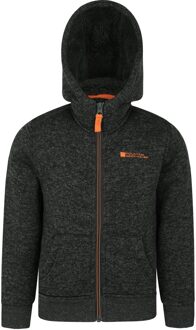Kinder/Kids Nevis Bontgevoerde Hoodie (Groen)