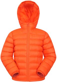 Kinder/Kids Seasons II gewatteerde jas (Helder oranje) - 11-12J / 146-152cm