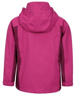 Kinder/Kids Shelly II Waterdichte Jas (Bes) - maat 11-12J / 146-152cm Bessenrood