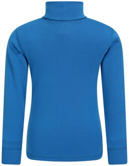 Kinder-/kids Talus Roll Neck Top met lange mouwen (Kobalt) - maat 7-8J / 122-128cm Blauw