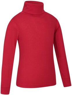 Kinder-/kids Talus Roll Neck Top met lange mouwen (Rood)