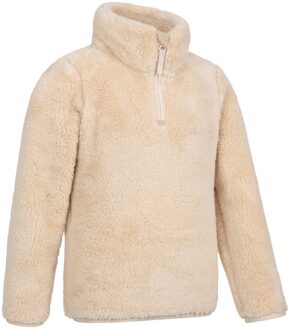Kinder/Kids Teddy Half Zip Fleece Top (Beige) - maat