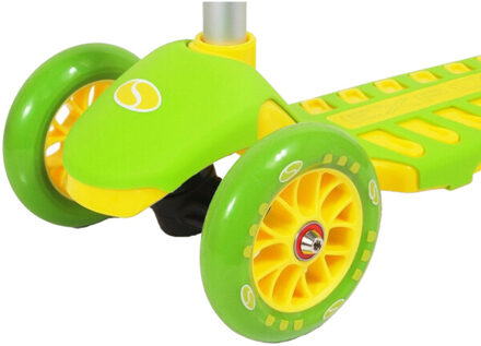 Kinder/kinder 3 wielen scooter Groen - One size