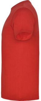 Kinder/kinder beagle t-shirt met korte mouwen Rood - 104