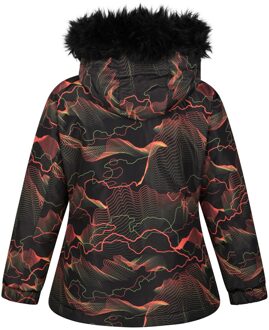 Kinder/Kinder Berg Abstract Ski jas (Zwart) - 9-10J / 134-140cm