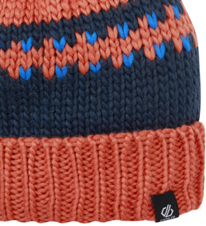 Kinder/kinder boffin ii bobble muts Oranje - 128/140