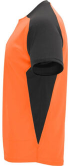 Kinder/kinder bugatti sport t-shirt met korte mouwen - maat 128 Oranje