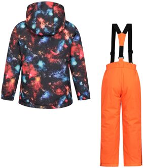 Kinder/Kinder Cosmic Ski jas & broek (Jet Zwart)