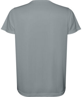 Kinder/kinder estoril t-shirt met korte mouwen - maat 104 Grijs