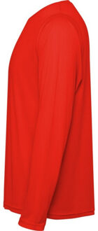 Kinder/kinder estoril t-shirt met lange mouwen - maat 104 Rood