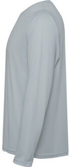 Kinder/kinder estoril t-shirt met lange mouwen - maat 128 Grijs