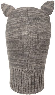 Kinder/Kinder fleece gevoerde bivakmuts (Grijs)