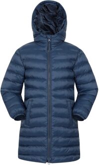 Kinder/Kinder Florence Longline gewatteerd jack (Marine) - maat Navy