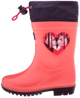 Kinder/kinder kai fox wellington laarzen - maat 25,5 Roze