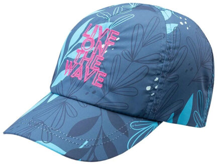 Kinder/kinder karrat muts Blauw - One size