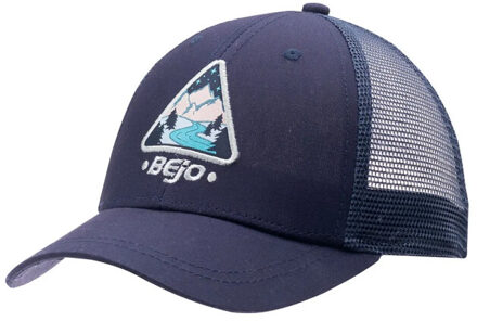 Kinder/kinder kornet baseball cap - maat One size Blauw