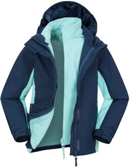 Kinder/Kinder Lightning 3 in 1 Waterdichte Jas (Marine) - maat 9-10J / 134-140cm Navy