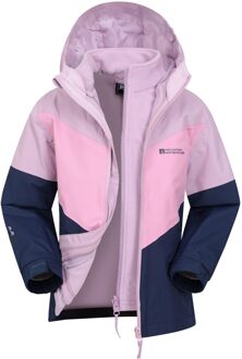 Kinder/Kinder Lightning II 3 in 1 Waterdichte Jas (Blauw) - maat