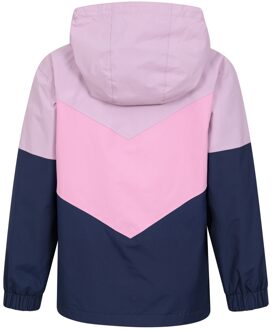 Kinder/Kinder Lightning II 3 in 1 Waterdichte Jas (Donkerblauw/roze) - 3-4J / 98-104cm