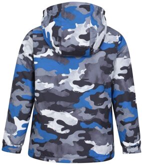 Kinder/Kinder Mogal Camo Ski-jas (Kobalt) Blauw