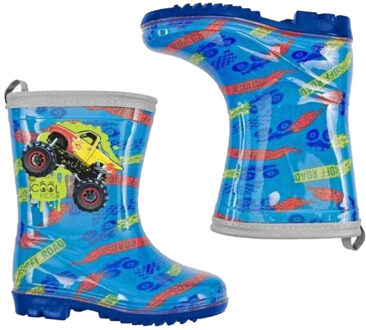 Kinder/kinder perletti truck wellington laarzen Blauw - 31,5