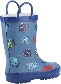 Kinder/Kinder Puddle Robot Wellington Laarzen (Blauw) - EU 32 / UK 13