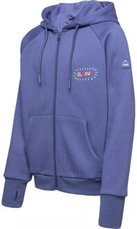 Kinder/kinder ragna capuchon met volledige rits - maat 158 Grijs