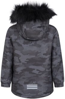 Kinder/Kinder Ranger Camouflage Waterafstotend Jasje (Grijs) - maat 3-4J / 98-104cm