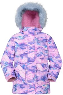 Kinder/Kinder Ranger Camouflage Waterafstotend Jasje (Paars) - maat 13J / 158cm