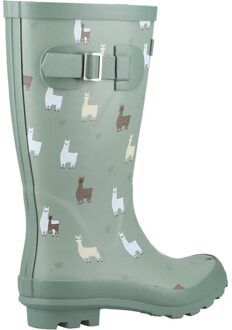 Kinder/Kinderboerderij Alpaca Wellington Laarzen (Groen) - EU 18 / UK 2