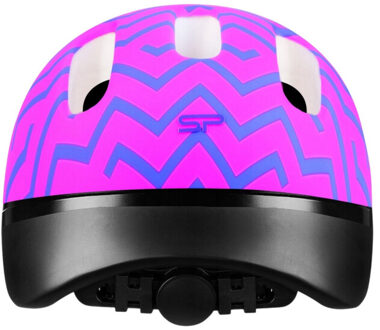 Kinder/kinderfietshelm met logo Roze - 44