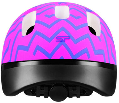 Kinder/kinderfietshelm Roze - One size