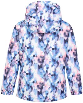 kinder-/kinderski-jas en -broek met patroon (Paars) - 2-3J / 92-98cm