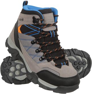 Kinder/kleuterpad suède wandelschoenen (Grijs) - EU 36 / UK 3